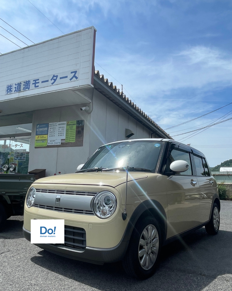 真庭市のお客様へ中古車スズキラパンをご納車させていただきました。