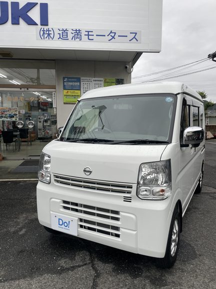 真庭市のお客様へ中古車日産NV100クリッパーを御納車させていただきました。