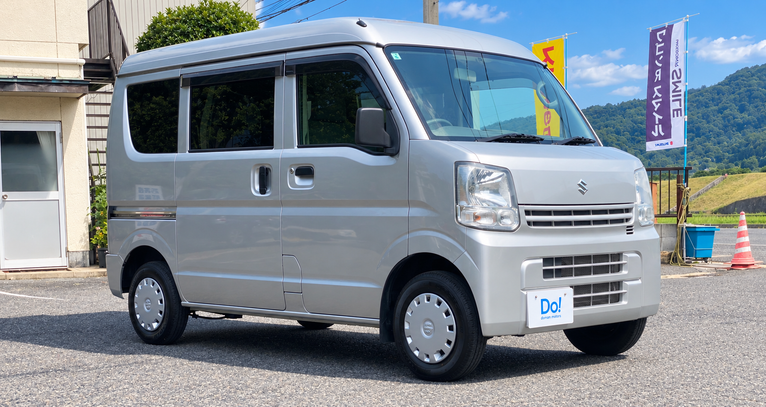 岡山県新見市のお客様へ中古車スズキエブリィバンを御納車させていただきました